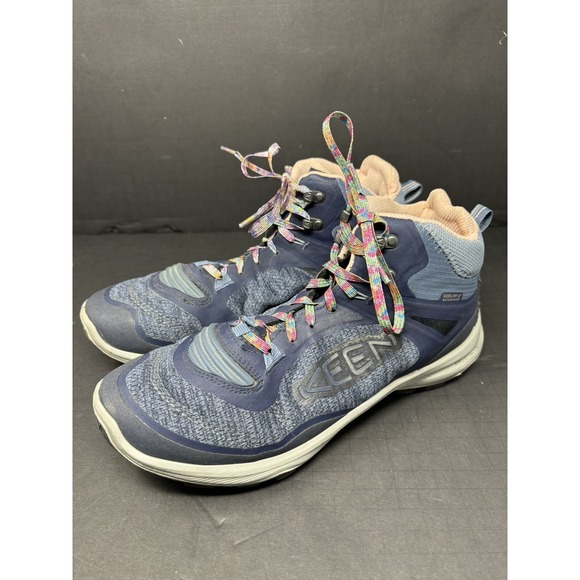 Keen Shoes - Keen Terradora Flex Womens Walking Boots Indigo Peach Size US 10 Wide Read